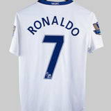 Manchester United 2008-09 Ronaldo Away Kit (YXL)