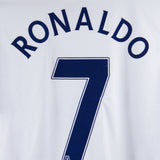 Manchester United 2008-09 Ronaldo Away Kit (YXL)
