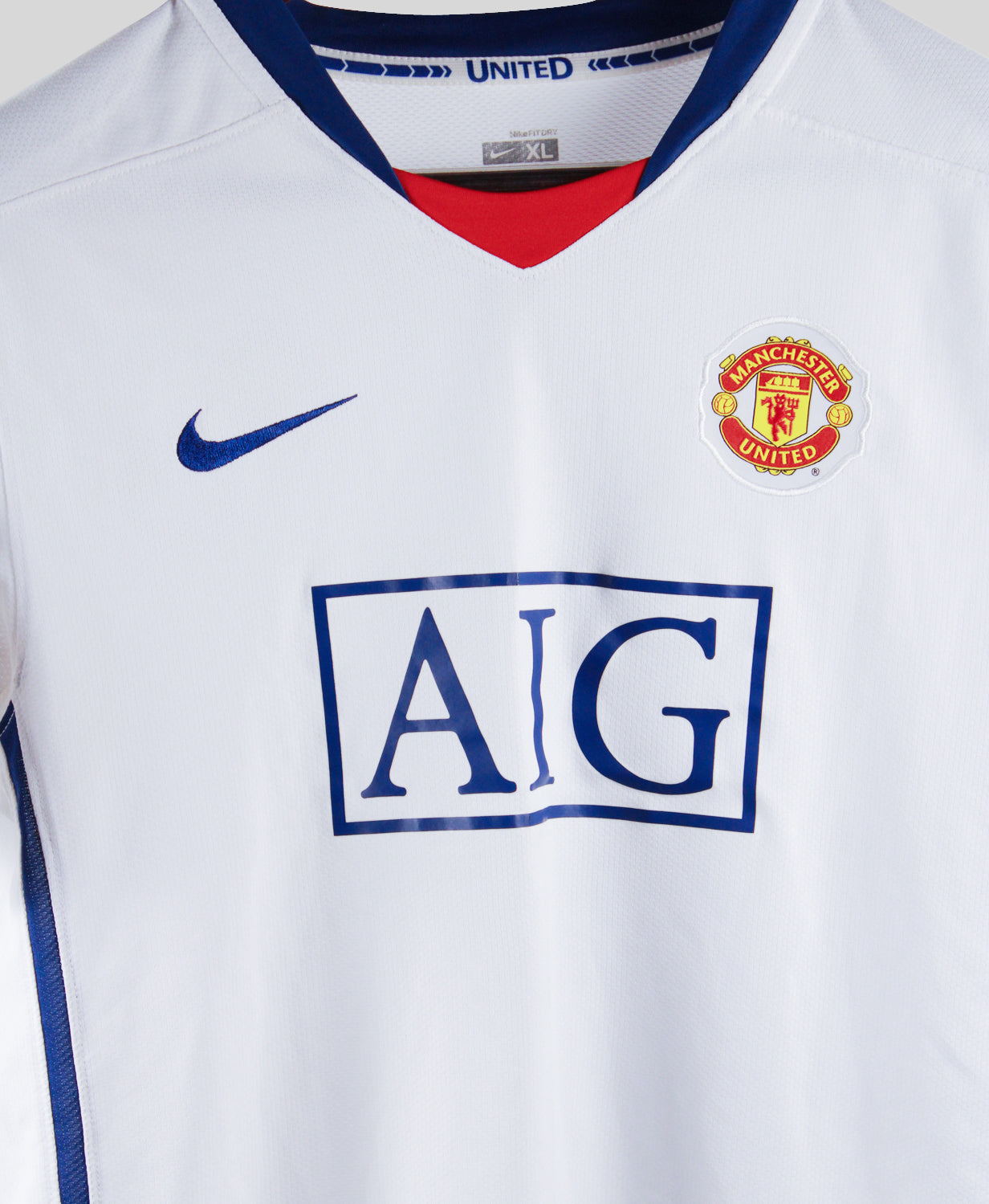 Manchester United 2008-09 Ronaldo Away Kit (YXL)