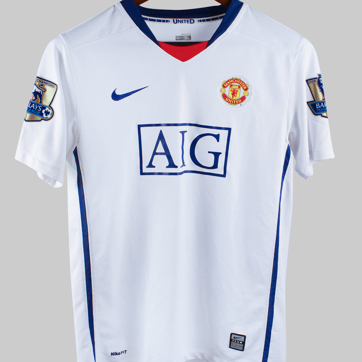 Manchester United 2008-09 Ronaldo Away Kit (YXL)