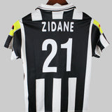 Juventus 2000-01 Zidane Home Kit (YL)