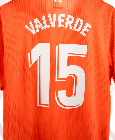 Real Madrid 2018-19 Valverde Player Issue Third Kit (XL)