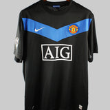 Manchester United 2009-2010 J. S. Park Away Kit (XL)