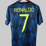 Manchester United 2021-22 Ronaldo Third Kit (YXL)
