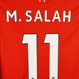 Liverpool 2020-2021 M. Salah Home Kit (L)