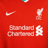 Liverpool 2020-2021 M. Salah Home Kit (L)