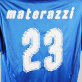 Italy 2007-2008 Materazzi Home Kit (M)