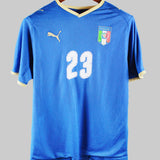 Italy 2007-2008 Materazzi Home Kit (M)