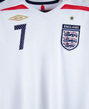 England 2007-2008 Beckham Home Kit (M)