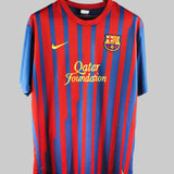 Barcelona 2011-2012 Messi Home Kit (2XL)