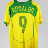 Brazil 2004-2005 Ronaldo Home Kit (M)