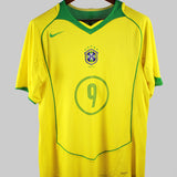 Brazil 2004-2005 Ronaldo Home Kit (M)