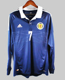 Scotland 2012-2013 D. Fletcher Long Sleeve Home Kit (XL)