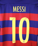 Barcelona 2015-16 Messi Long Sleeve Home Kit w/Tags (L)