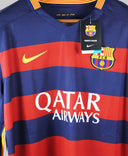 Barcelona 2015-16 Messi Long Sleeve Home Kit w/Tags (L)