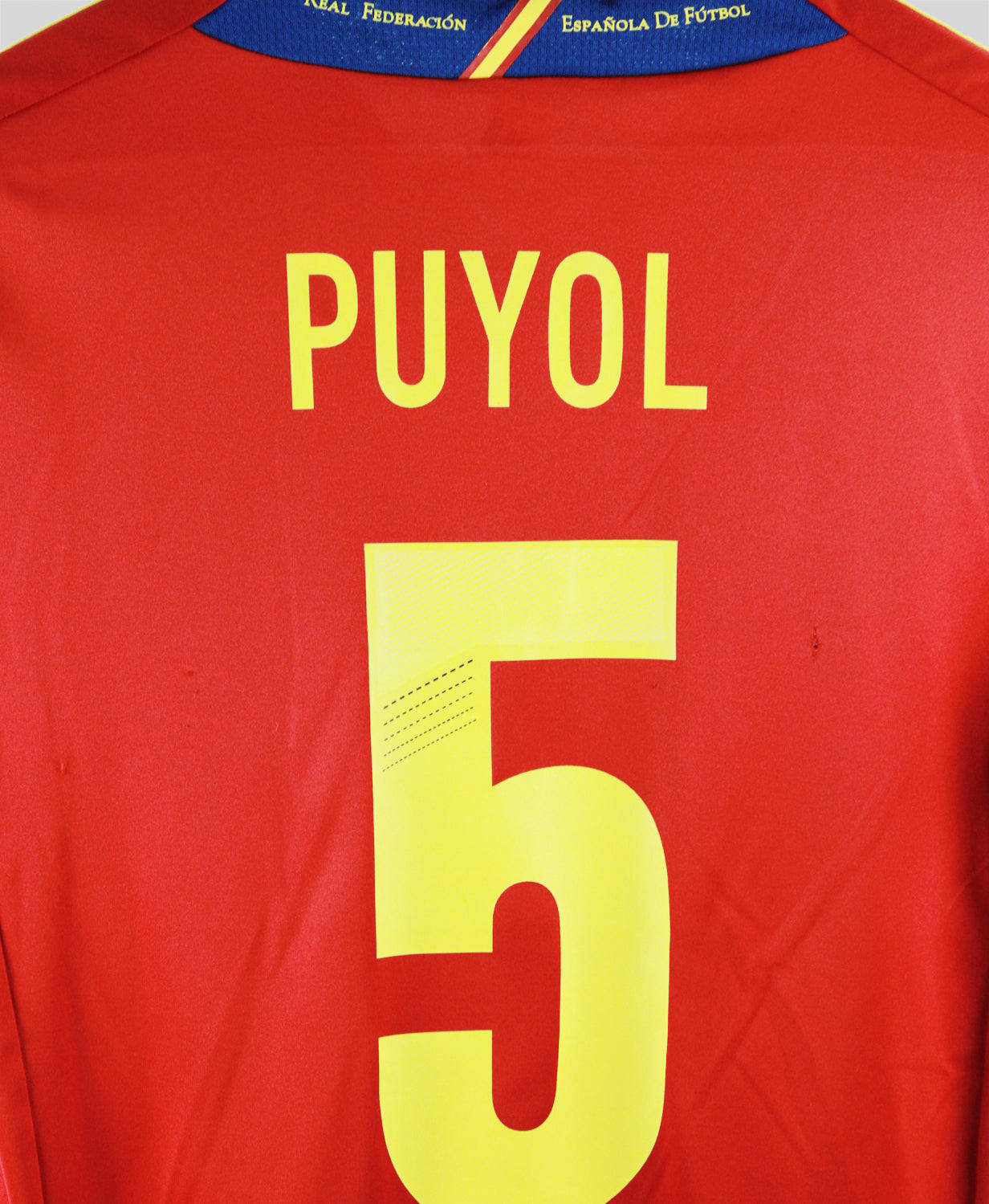 Spain 2012-2013 Puyol Home Kit (S)