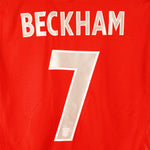 England 2004-05 Beckham Short Sleeve Away Kit (L)