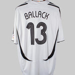 Germany 2005-06 Ballack Short Sleeve Home Kit (2XL)