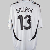 Germany 2005-06 Ballack Short Sleeve Home Kit (2XL)