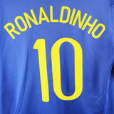 Brazil 2008-2009 Ronaldinho Away Kit (M)