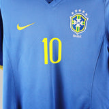 Brazil 2008-2009 Ronaldinho Away Kit (M)