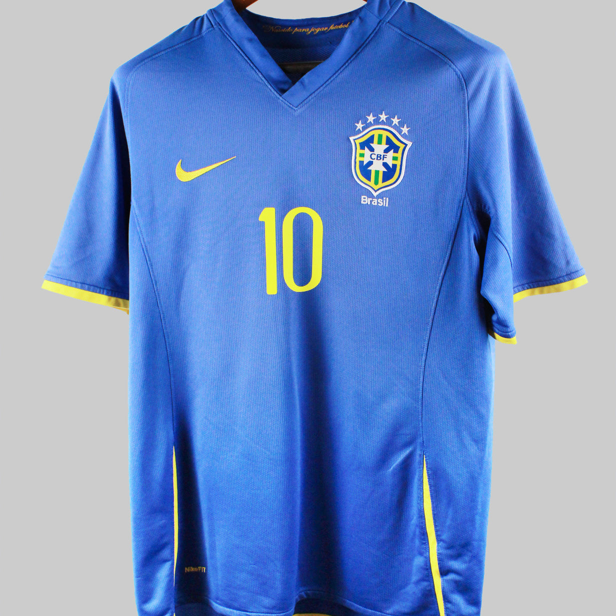 Brazil 2008-2009 Ronaldinho Away Kit (M)