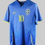 Brazil 2008-2009 Ronaldinho Away Kit (M)