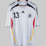 Germany 2005-06 Ballack Short Sleeve Home Kit (2XL)