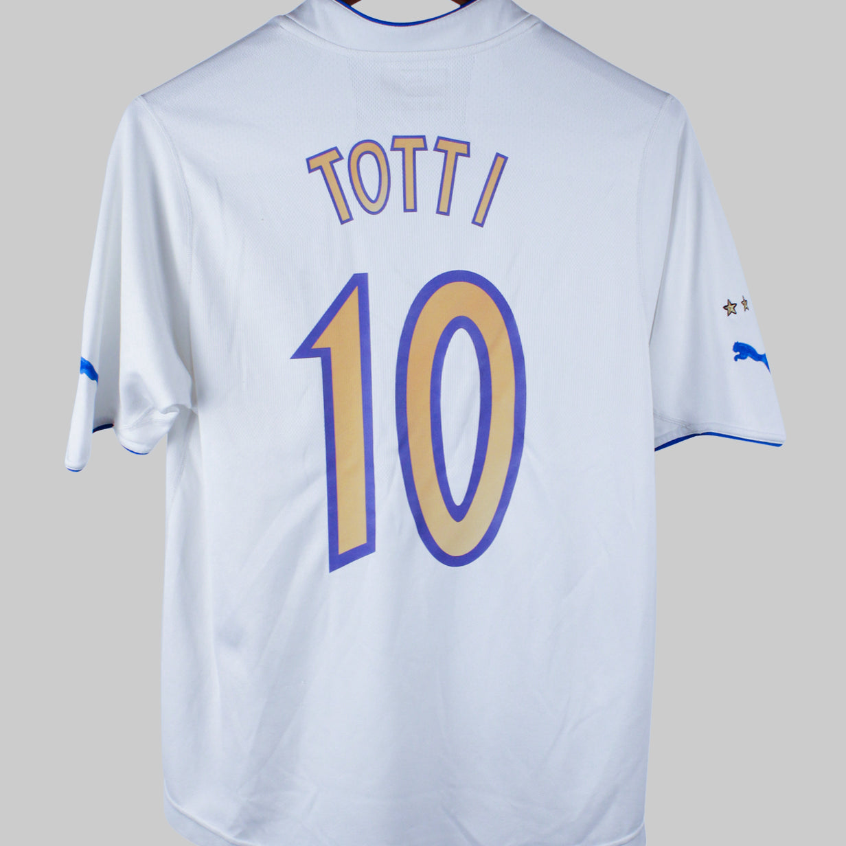 Italy 2003-04 Totti Short Sleeve Away Kit (M)