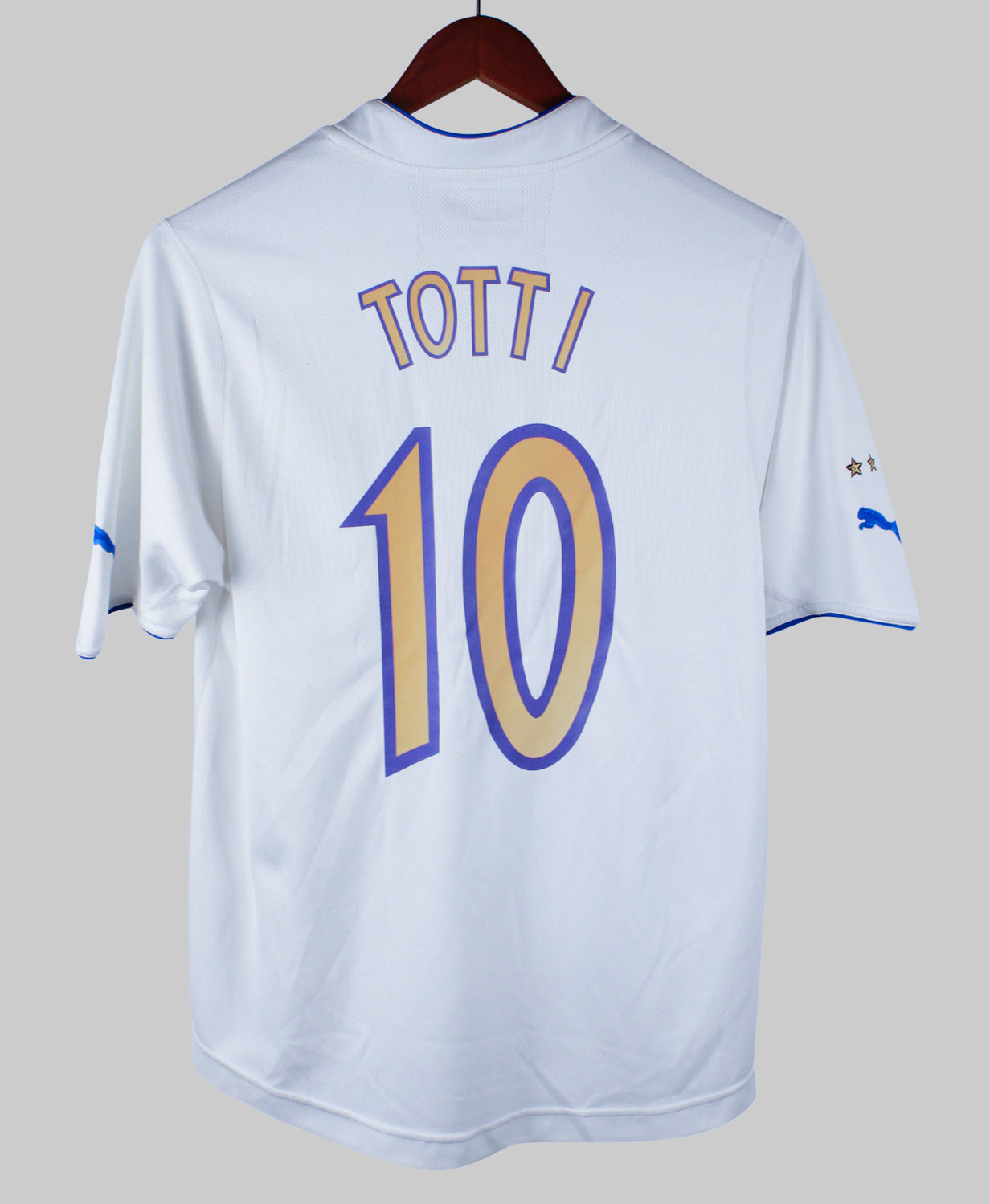 Italy 2003-04 Totti Short Sleeve Away Kit (M)