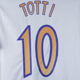 Italy 2003-04 Totti Short Sleeve Away Kit (M)