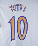 Italy 2003-04 Totti Short Sleeve Away Kit (M)