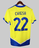 Juventus 2021-22 Chiesa Short Sleeve Third Kit (S)