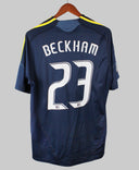 LA Galaxy 2007-08 Beckham Short Sleeve Away Kit (M)