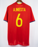 Spain 2016 A. Iniesta Home Kit (2XL)