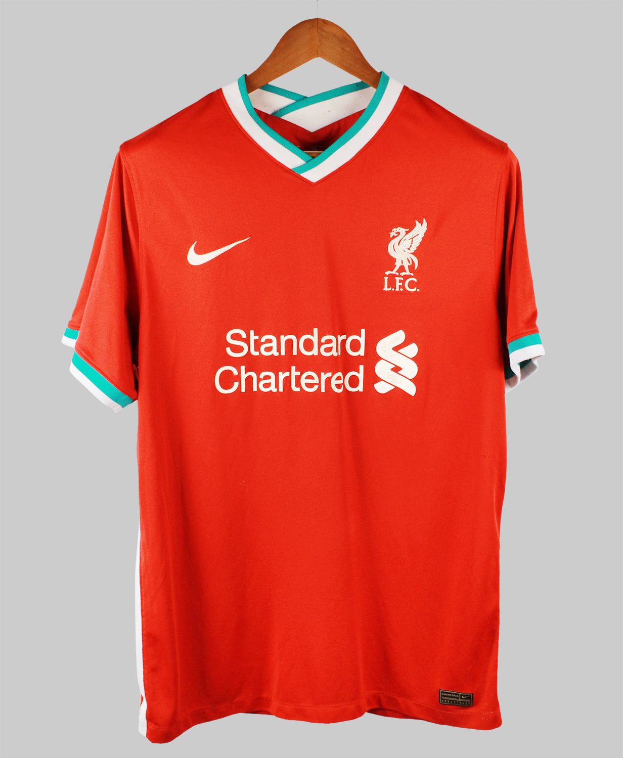 Liverpool 2020-21 Virgil Short Sleeve Home Kit (XL)