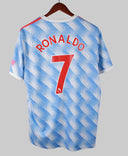 Manchester United 2021-22 Ronaldo Short Sleeve Away Kit (XL)