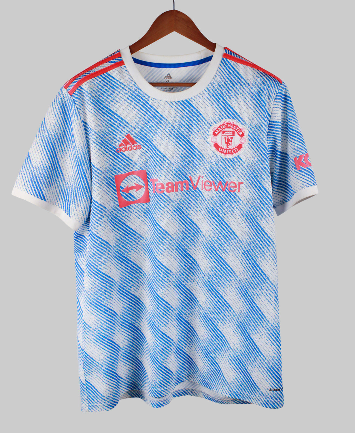 Manchester United 2021-22 Ronaldo Short Sleeve Away Kit (XL)