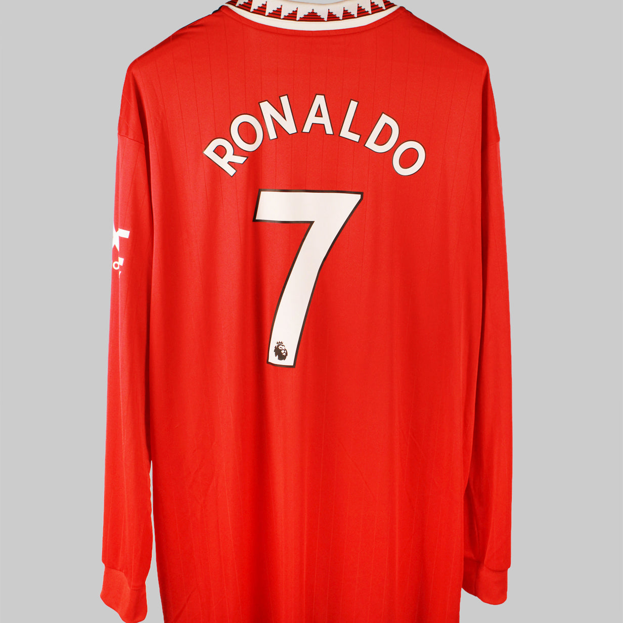 Manchester United 2022-23 Ronaldo Long Sleeve Home Kit (2XL)