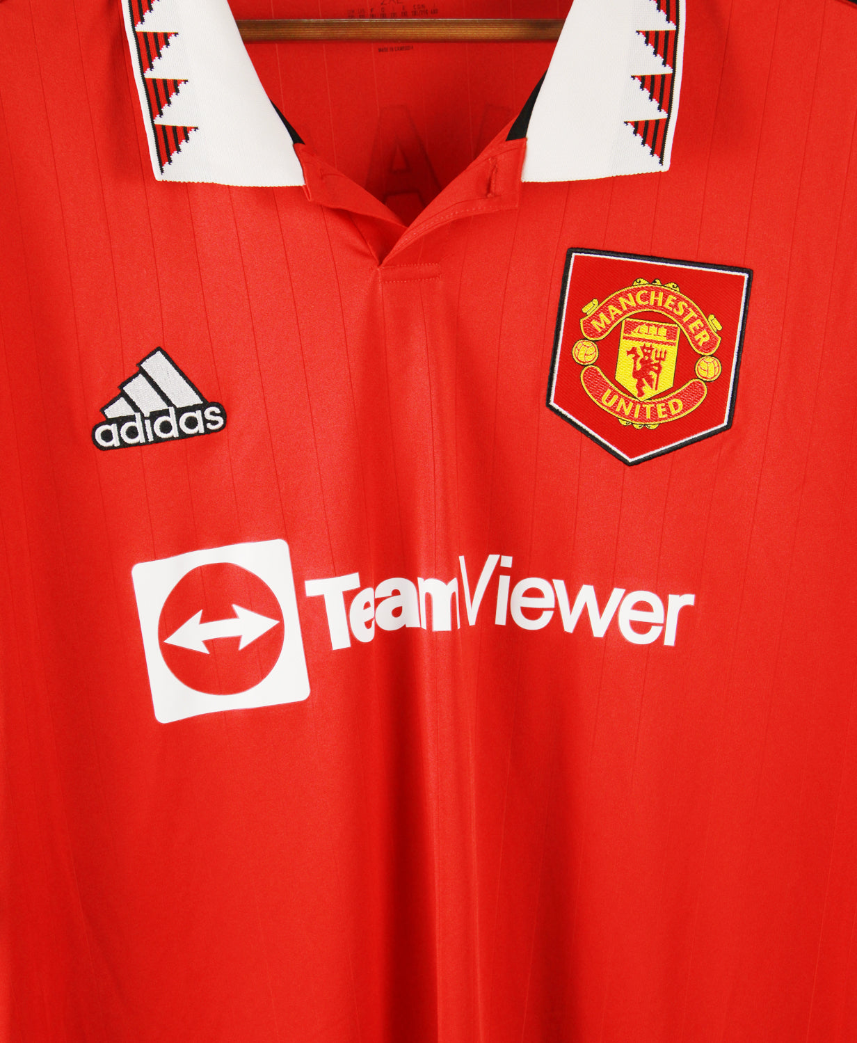 Manchester United 2022-23 Ronaldo Long Sleeve Home Kit (2XL)