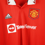 Manchester United 2022-23 Ronaldo Long Sleeve Home Kit (2XL)