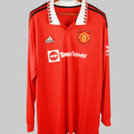 Manchester United 2022-23 Ronaldo Long Sleeve Home Kit (2XL)