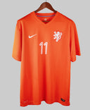 Netherlands 2014-15 Robben Short Sleeve Home Kit (XL)