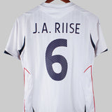 Norway 2008-09 J. A. Riise Short Sleeve Away Kit (S)
