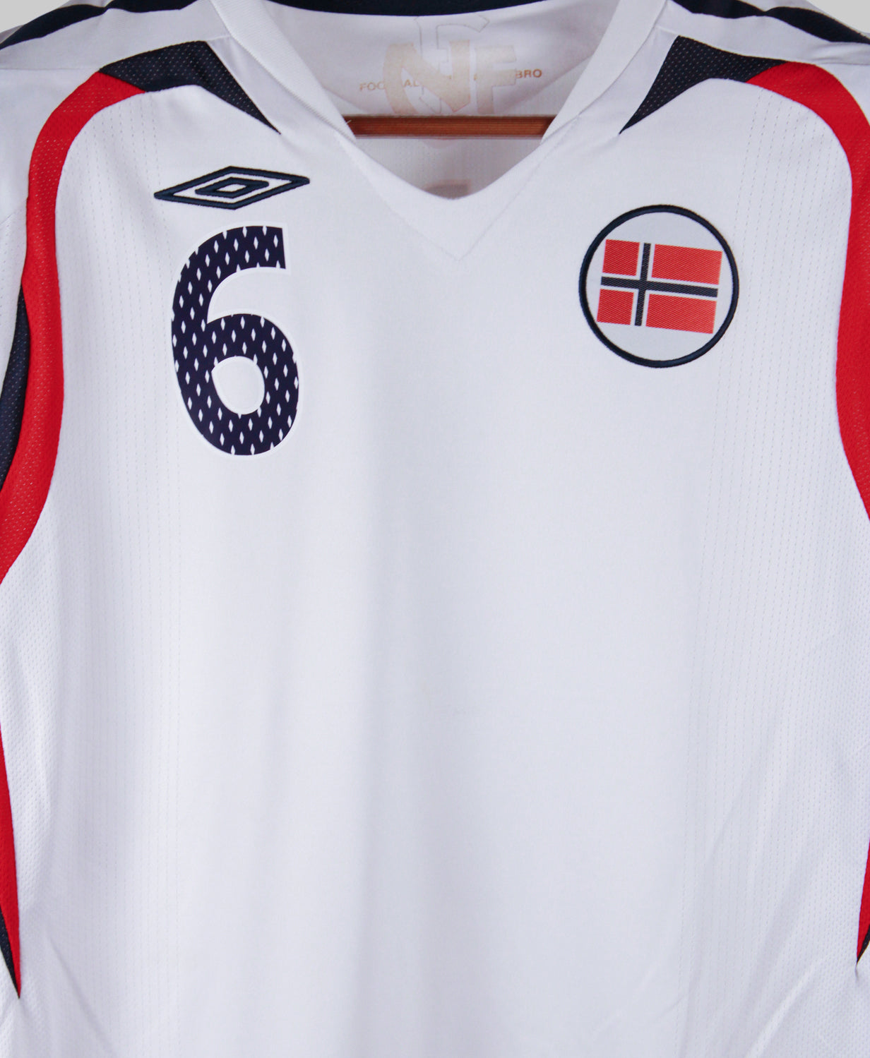 Norway 2008-09 J. A. Riise Short Sleeve Away Kit (S)