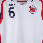 Norway 2008-09 J. A. Riise Short Sleeve Away Kit (S)