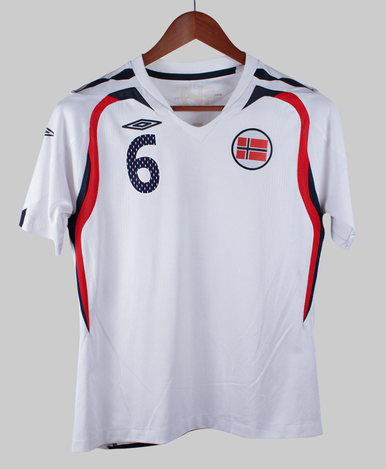 Norway 2008-09 J. A. Riise Short Sleeve Away Kit (S)