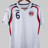 Norway 2008-09 J. A. Riise Short Sleeve Away Kit (S)
