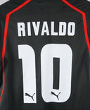 Olympiacos 2005-06 Rivaldo Short Sleeve Away Kit (S)