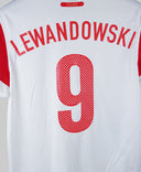 Poland 2010-11 Lewandowski Short Sleeve Home Kit (M)